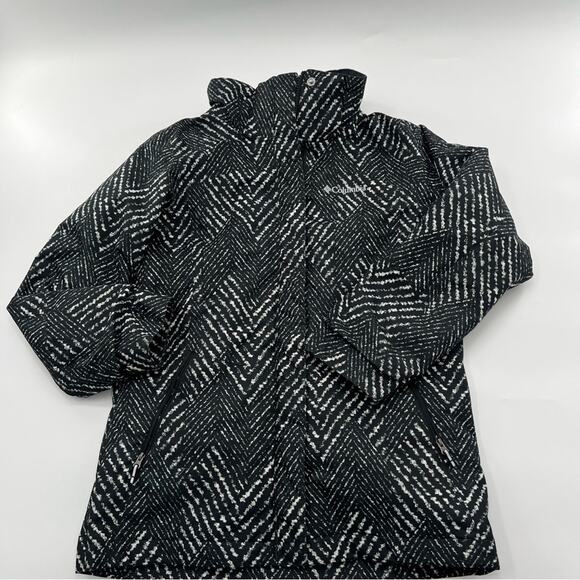 Columbia Other - Columbia Girls Black White Interchange Ski Snow Winter Coat and Fleece Jacket